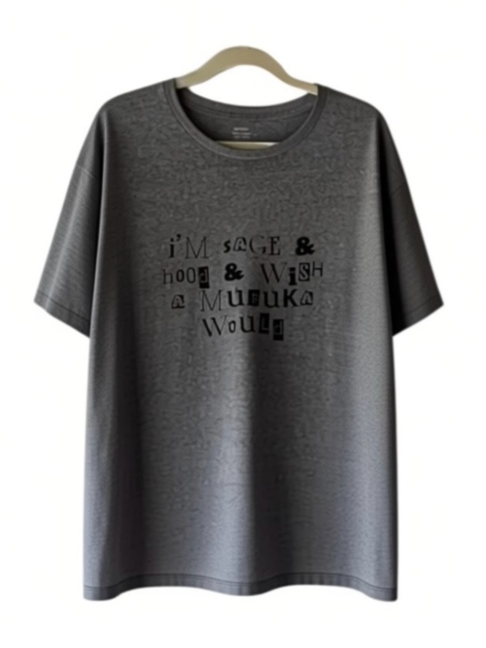 Men's Short Sleeve Graphic Tee - Gray